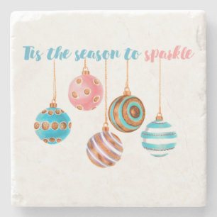 Christmas Tree Ornaments 26 Stone Coaster