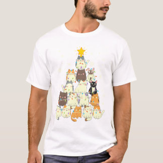 Christmas Tree Ornaments Funny Secret Santa Peep S T-Shirt