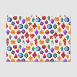 Christmas Tree Ornaments Tissue Paper