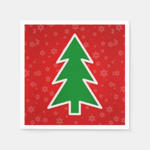 Christmas Tree Paper Napkin