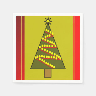 Christmas Tree Paper Napkin