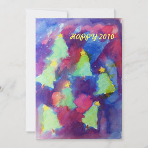 CHRISTMAS TREE - PARTY INVITATION