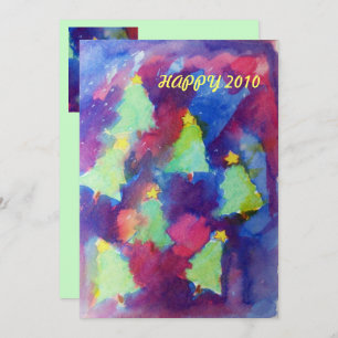 CHRISTMAS TREE - PARTY INVITATION