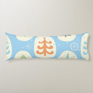 Christmas tree pattern body cushion