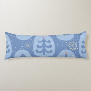 Christmas tree pattern body cushion