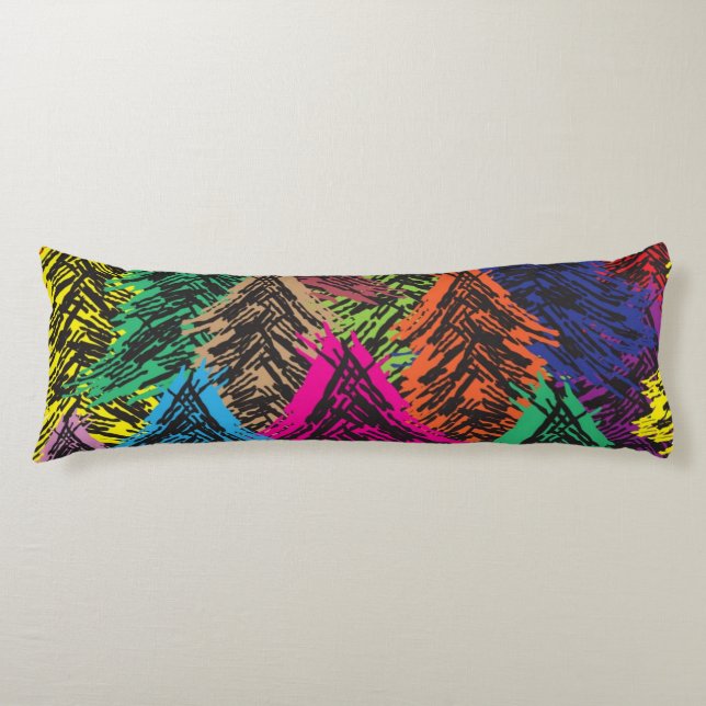 Christmas tree pattern body cushion (Front)