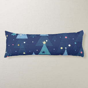 Christmas tree pattern body cushion
