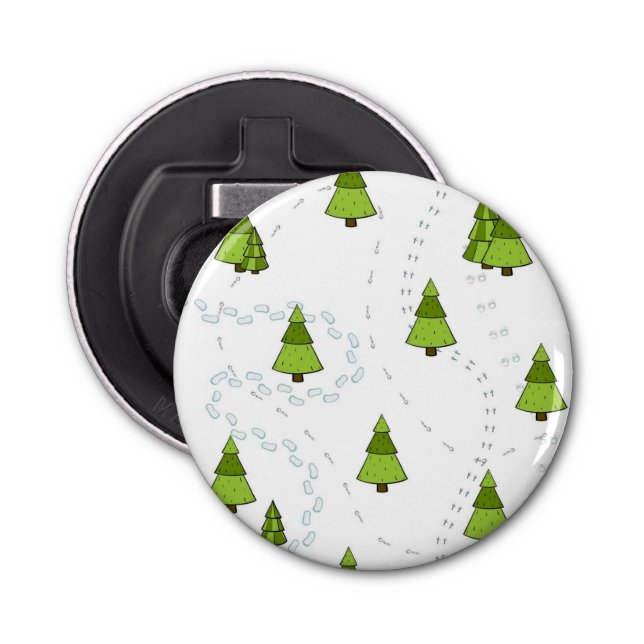 Christmas tree pattern bottle opener (Front)