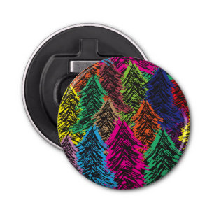 Christmas tree pattern bottle opener