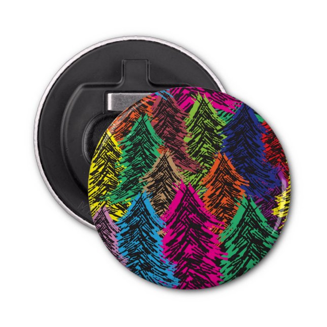 Christmas tree pattern bottle opener (Front)