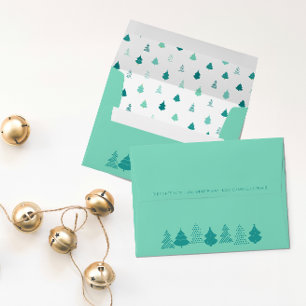 Christmas Tree Pattern Envelope