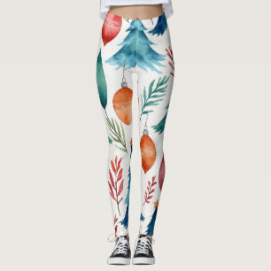 Christmas Tree Pattern Leggings