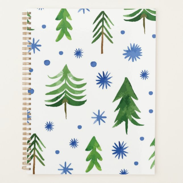 Christmas tree pattern planner (Front)