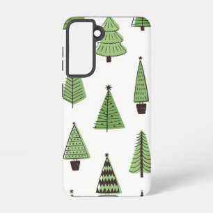 Christmas tree pattern samsung galaxy case