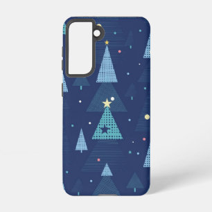 Christmas tree pattern samsung galaxy case