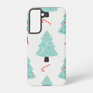Christmas tree pattern samsung galaxy case