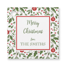 Christmas Tree Personalised Gift Tags