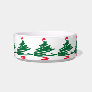 Christmas Tree Pet Bowl