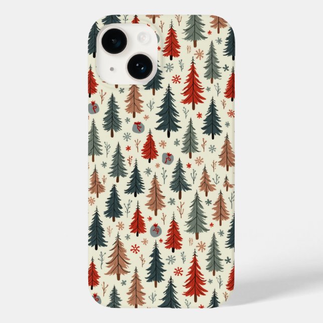 Christmas tree phone case (Back)