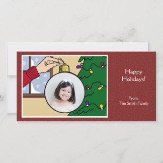 Christmas Tree Photo card