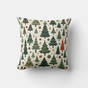 Christmas Tree Pillow Cushion