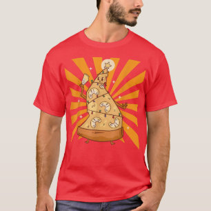 Christmas Tree Pineapple Hawaii Pizza T-Shirt