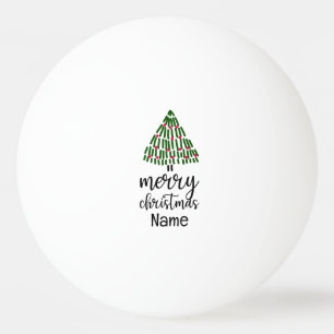 Christmas Tree Ping Pong Ball