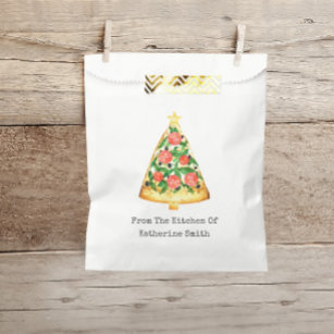 Christmas Tree Pizza Slice From The Kitchen Of Favour Bags