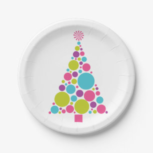 Christmas Tree Plates