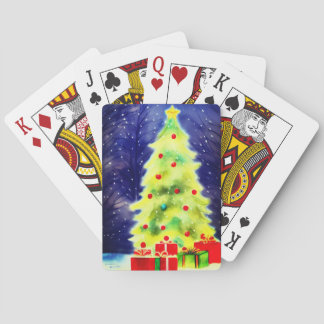 Christmas Tree Playing Cards