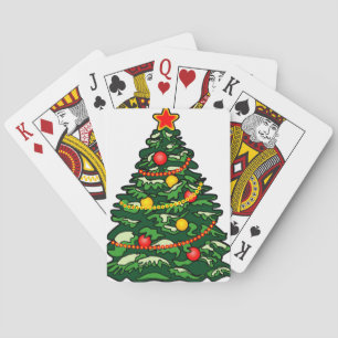 Christmas Tree Playing Cards