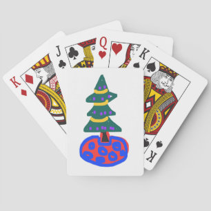 Christmas Tree Playing Cards