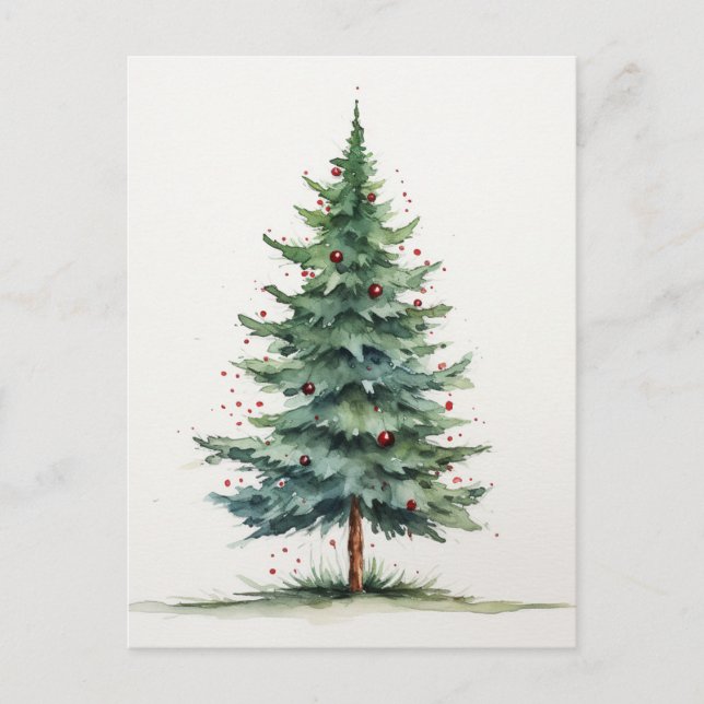 Christmas Tree Postcard (Front)