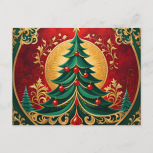 Christmas Tree Postcard