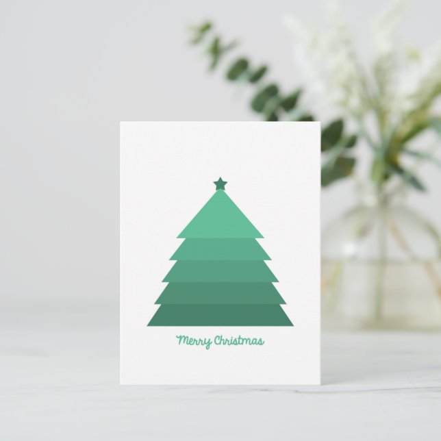 Christmas Tree Postcard (Standing Front)