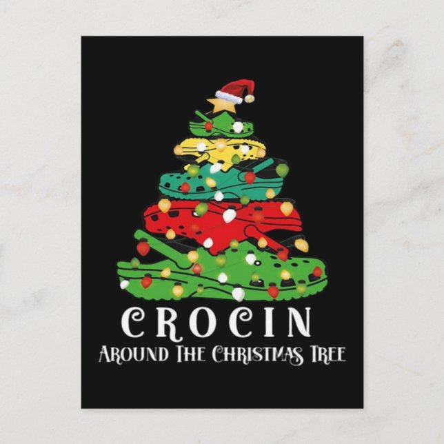 Christmas tree postcard (Front)