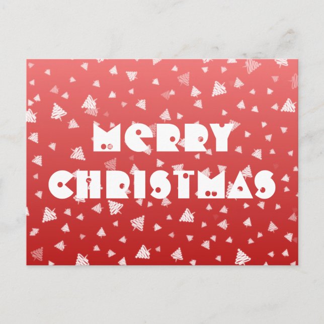 Christmas Tree Postcard (Front)