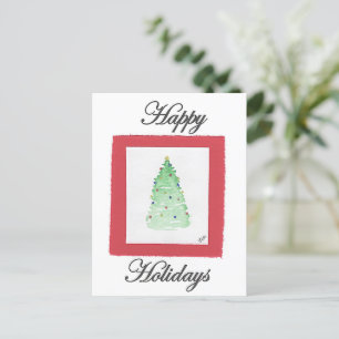 Christmas Tree Postcard