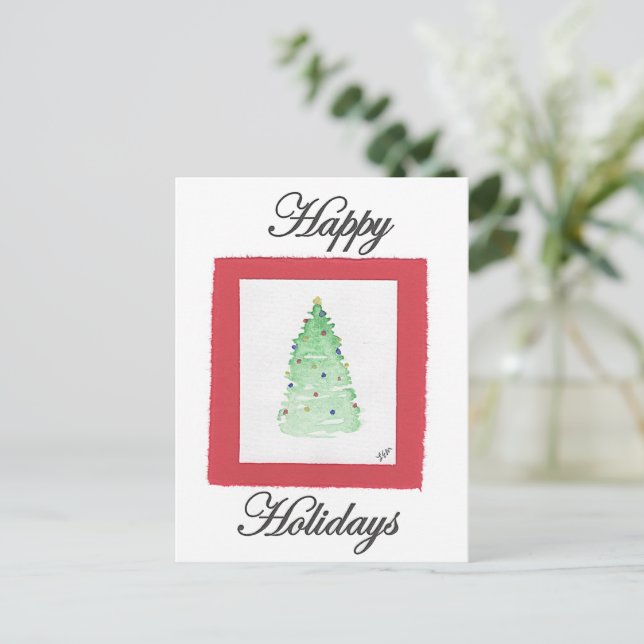Christmas Tree Postcard (Standing Front)