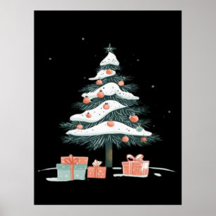 Christmas tree poster