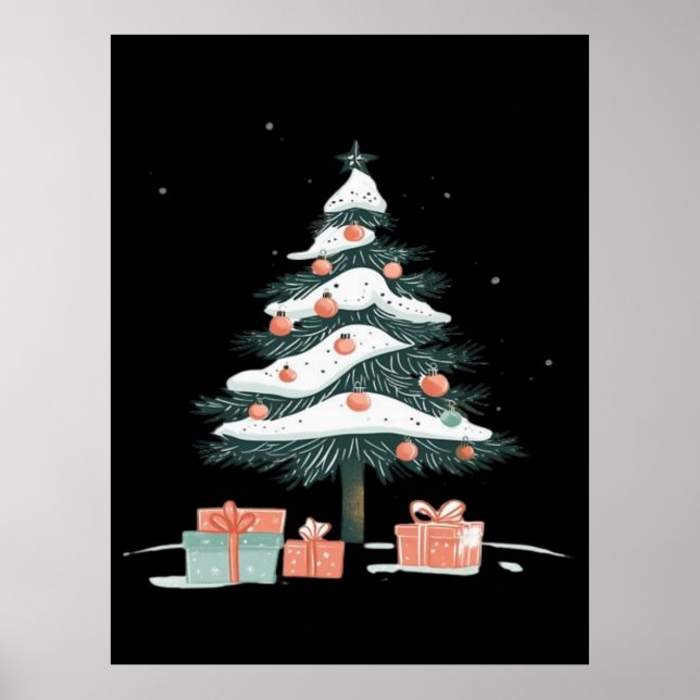 Christmas tree  poster (Front)
