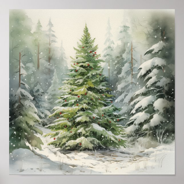 Christmas Tree Poster (Front)