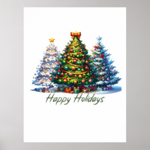 Christmas tree  poster