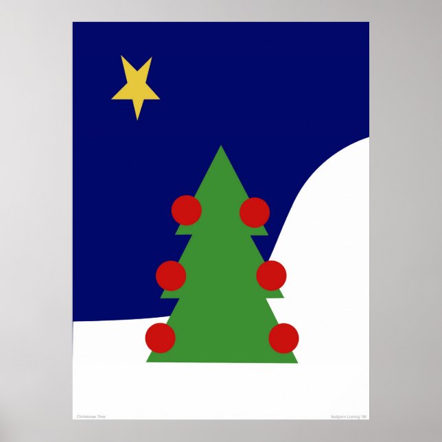 Christmas Tree Poster (Front)
