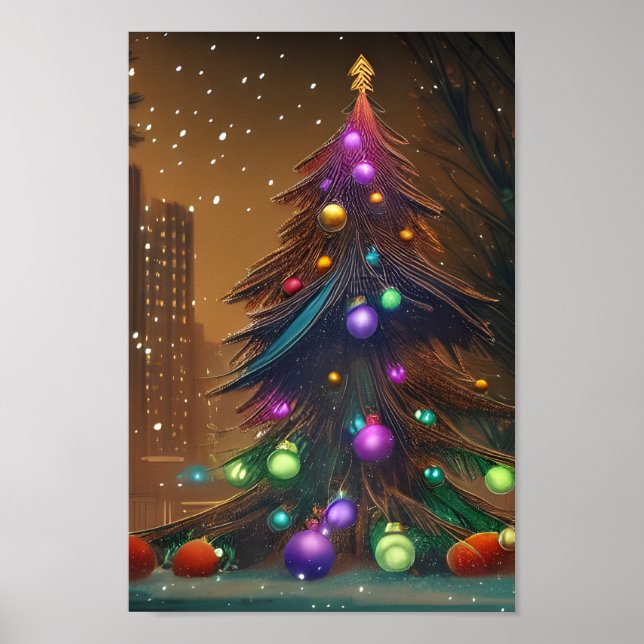 Christmas Tree Poster (Front)
