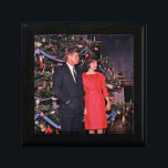 Christmas Tree President John Kennedy & Jacqueline Gift Box<br><div class="desc">The year was 1962. President John F. Kennedy and First Lady Jacqueline Kennedy were at the height of their popularity, and the White House was abuzz with excitement as the holiday season approached. The First Lady, known for her impeccable taste and attention to detail, had meticulously planned the White House...</div>