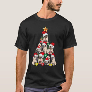 Christmas Tree Pug Happy New Year Dog T-Shirt