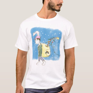 Christmas Tree Rabbit T-Shirt