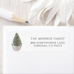 Christmas Tree Return Address