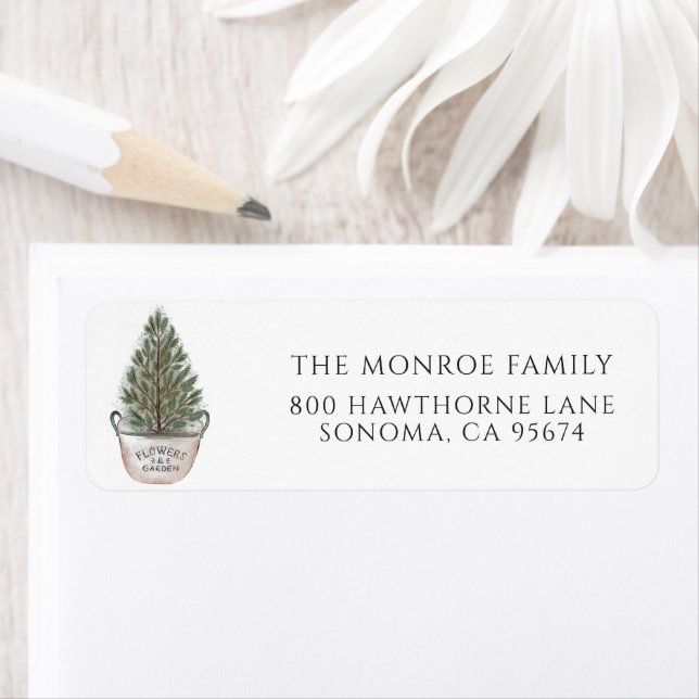 Christmas Tree Return Address (Insitu)